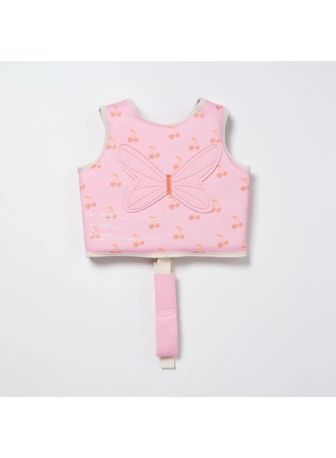 SUNNY LIFE Kids Swim Vest 1-2 Cotton Candy Cherry